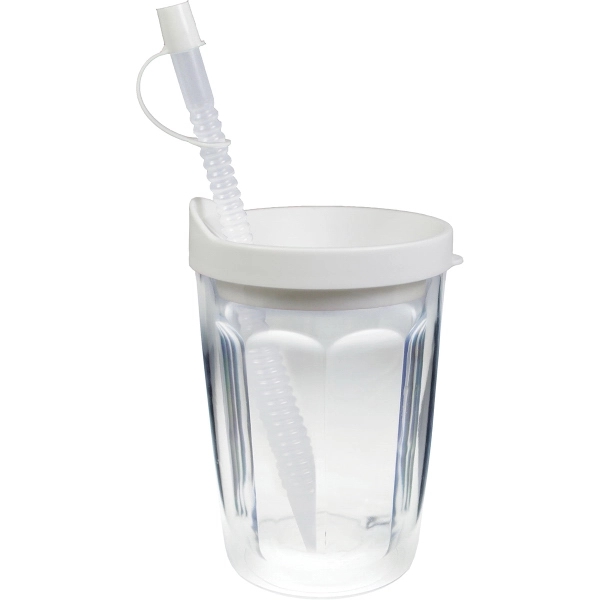 Thermal Double Wall Travel Tumbler w/ Lid & Straw - Decal - Thermal Double Wall Travel Tumbler w/ Lid & Straw - Decal - Image 7 of 10