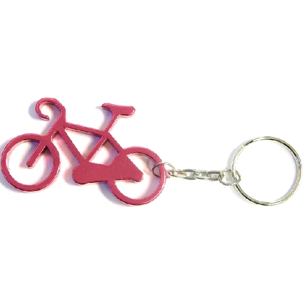 Bicycle shape bottle opener key chain - Bicycle shape bottle opener key chain - Image 2 of 9