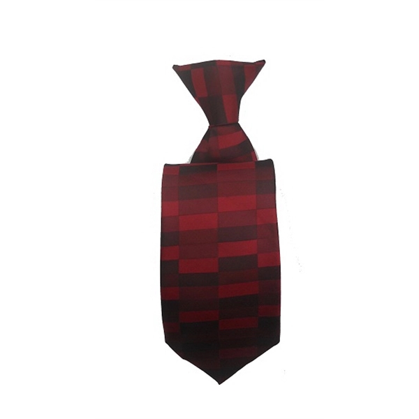 Youth microfiber clip on neck tie - Youth microfiber clip on neck tie - Image 2 of 2