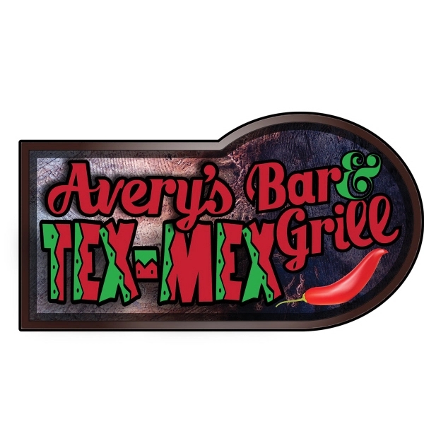 20" x 18" Custom .040 Aluminum Wall Signage - 20" x 18" Custom .040 Aluminum Wall Signage - Image 2 of 4