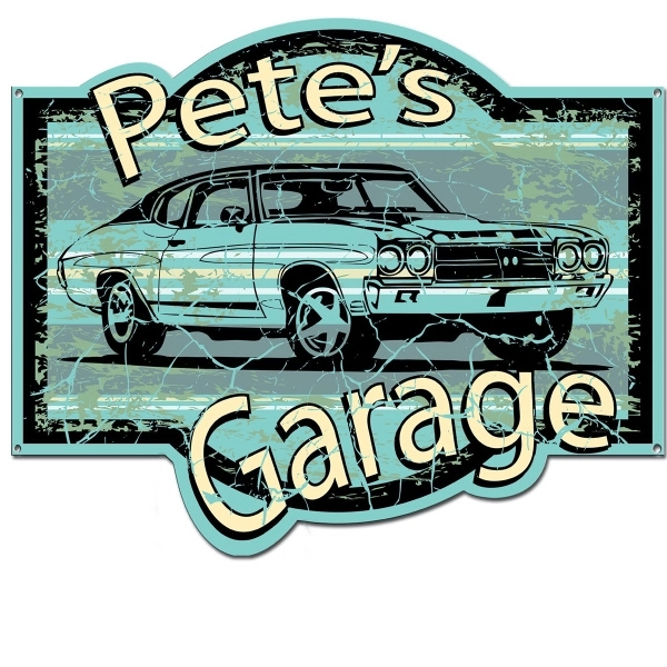 20" x 18" Custom .040 Aluminum Wall Signage - 20" x 18" Custom .040 Aluminum Wall Signage - Image 1 of 4