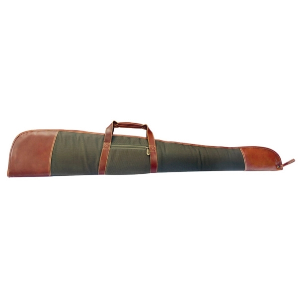 Custom Coyote Ridge Canyon Leather Shotgun Rifle Case