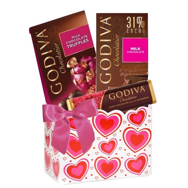 Godiva Valentine Gift Basket