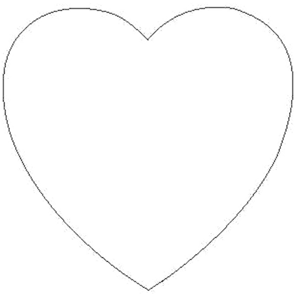 FasTurn® Special Shape Labels - Heart - 1C - FasTurn® Special Shape Labels - Heart - 1C - Image 2 of 3