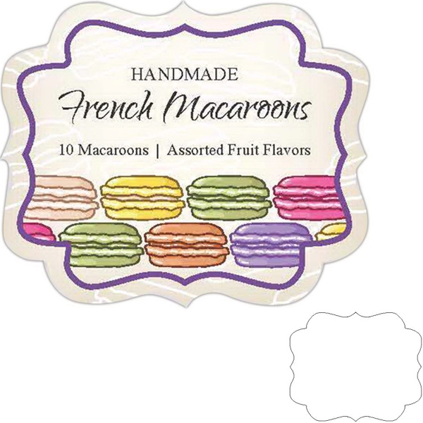 FasTurn® Special Shape Labels - Vintage Frame - 1C - FasTurn® Special Shape Labels - Vintage Frame - 1C - Image 0 of 1