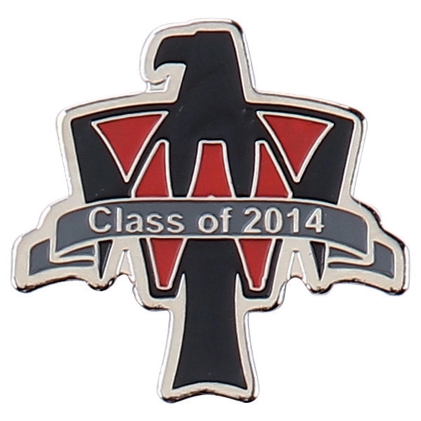 Etched Soft Enamel Lapel Pin - Etched Soft Enamel Lapel Pin - Image 5 of 7