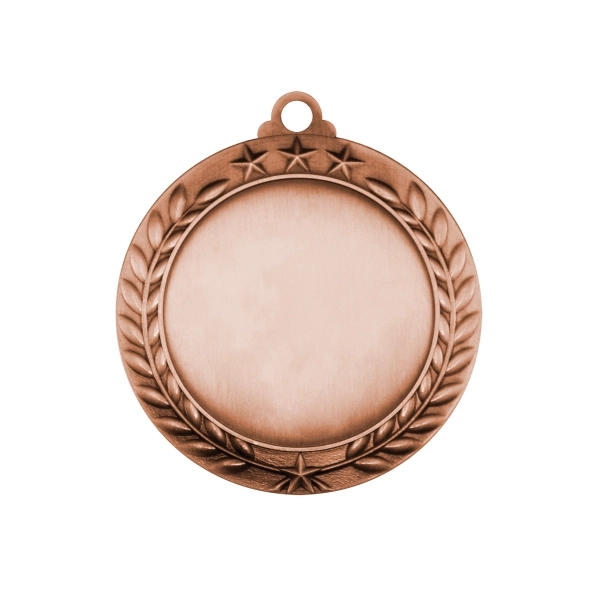 1 3/4'' Express Vibraprint® Wreath Award Medal - 1 3/4'' Express Vibraprint® Wreath Award Medal - Image 3 of 3