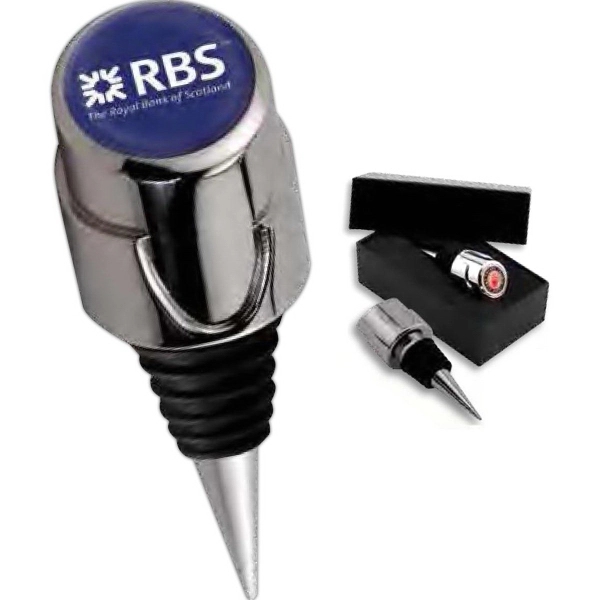 Die Cast Wine Bottle Stopper - Die Cast Wine Bottle Stopper - Image 0 of 2