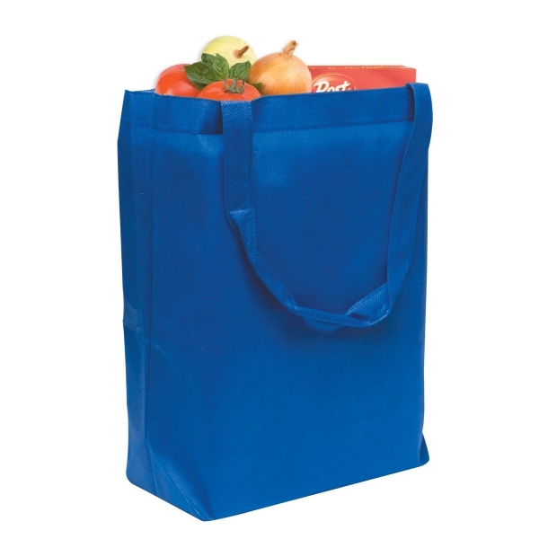 15" x 14" x 5"- CORAL ECONOMY Grocery and Shopping Tote Bag - 15" x 14" x 5"- CORAL ECONOMY Grocery and Shopping Tote Bag - Image 3 of 7