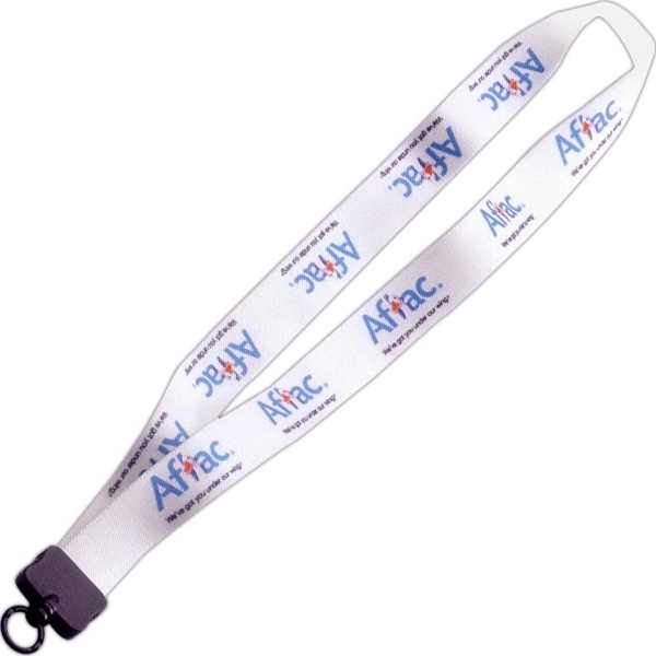 1" Dye Sublimated Stretchy Elastic Lanyard