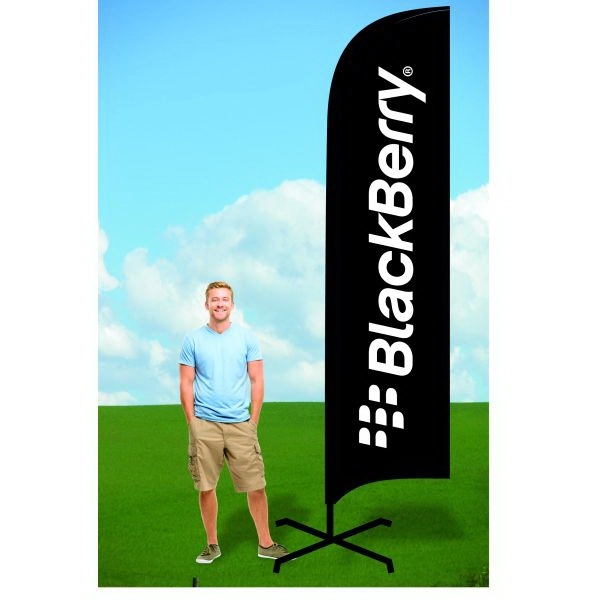 12ft Banner Flag with X Stand-single - 12ft Banner Flag with X Stand-single - Image 0 of 0