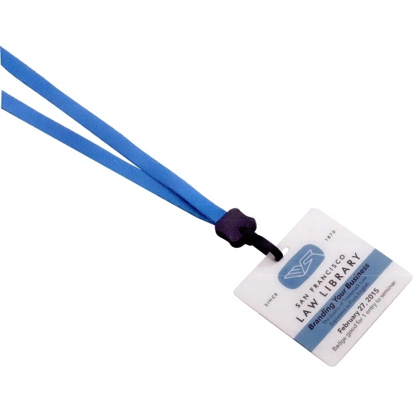 3 1/2"Wx3 1/2"H Plastic ID Badge - 3 1/2"Wx3 1/2"H Plastic ID Badge - Image 0 of 0