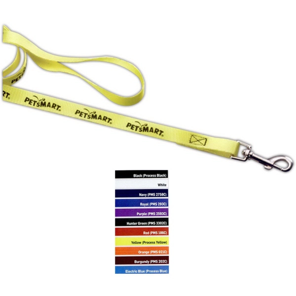 3/4" Smooth Nylon Pet Leash - 3/4" Smooth Nylon Pet Leash - Image 0 of 11