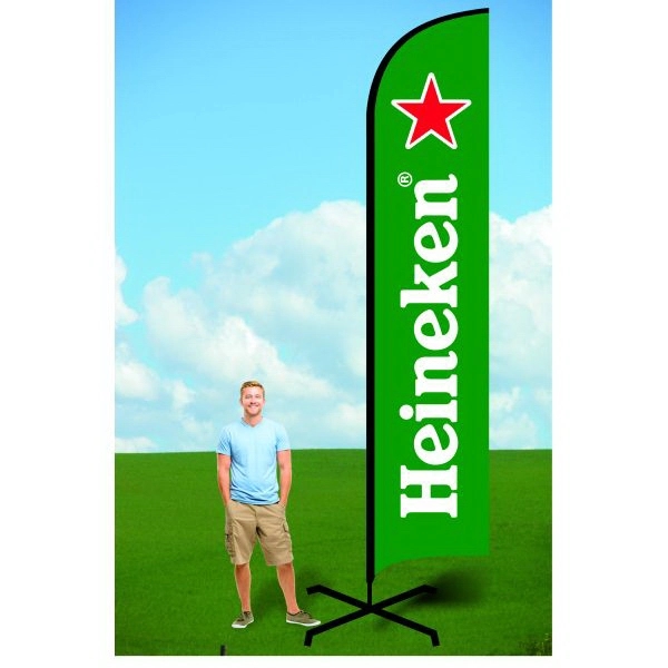 Double-Sided 15' Flutter Flags w/ X Stand - Dye Sublimated - Double-Sided 15' Flutter Flags w/ X Stand - Dye Sublimated - Image 0 of 0