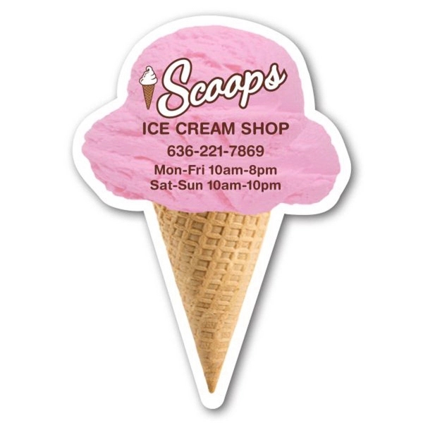Ice Cream Cone Magnet - Ice Cream Cone Magnet - Image 0 of 0