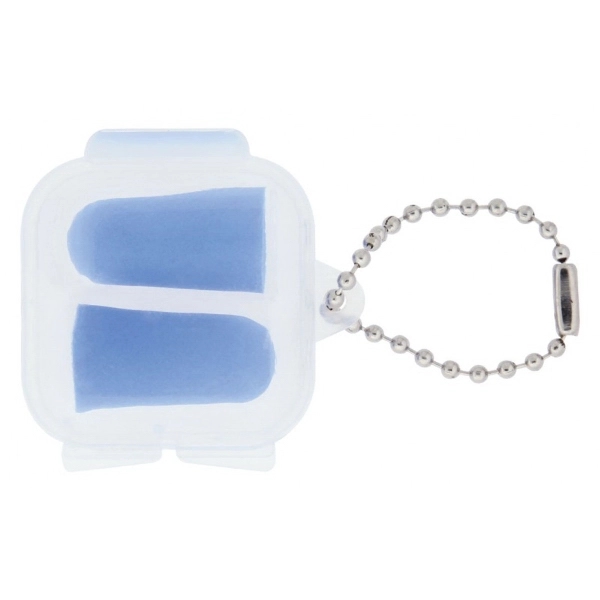 Soft Foam Earplugs in Reusable Case - Soft Foam Earplugs in Reusable Case - Image 3 of 4