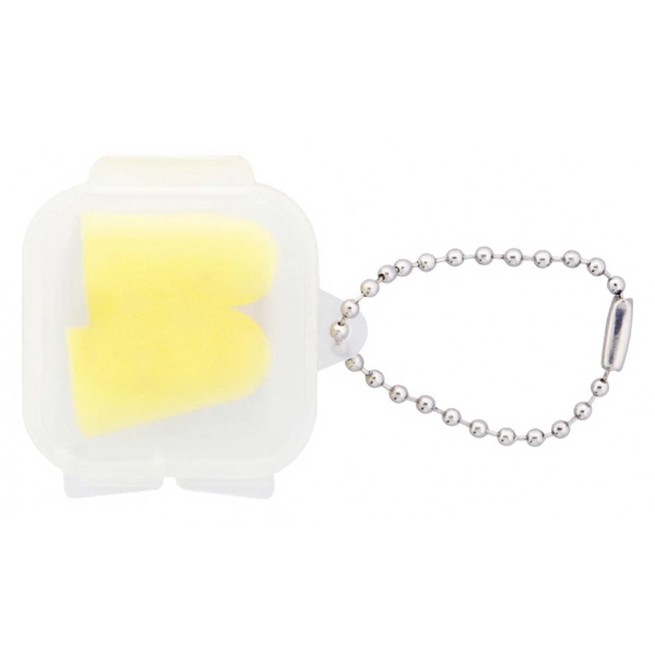Soft Foam Earplugs in Reusable Case - Soft Foam Earplugs in Reusable Case - Image 1 of 4