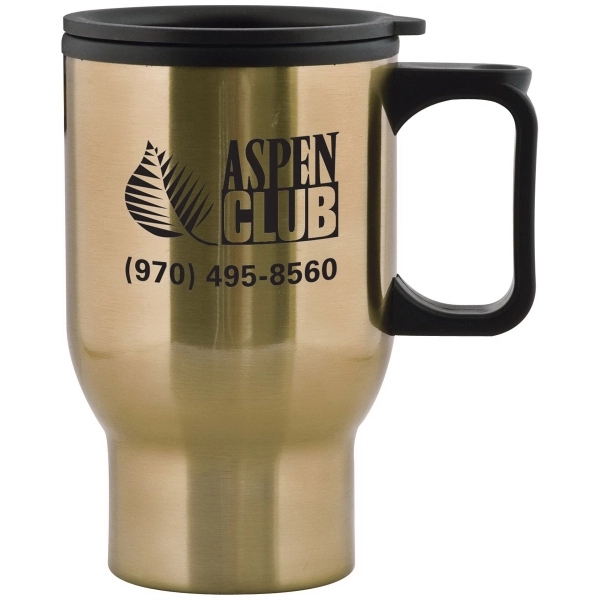 15 oz  Stainless Travel Mug - 15 oz  Stainless Travel Mug - Image 5 of 9