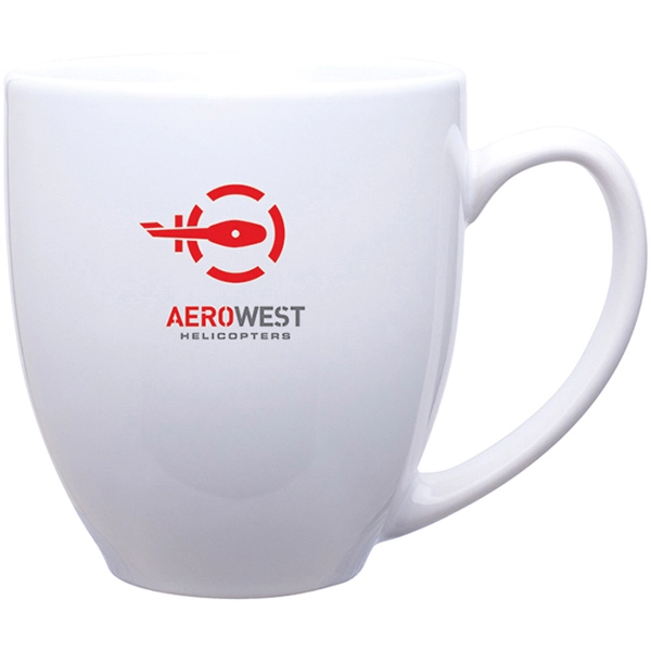 15 oz Bistro Ceramic Coffee Mug - 15 oz Bistro Ceramic Coffee Mug - Image 0 of 5