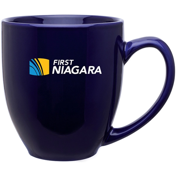 15 oz Bistro Ceramic Coffee Mug - 15 oz Bistro Ceramic Coffee Mug - Image 2 of 5