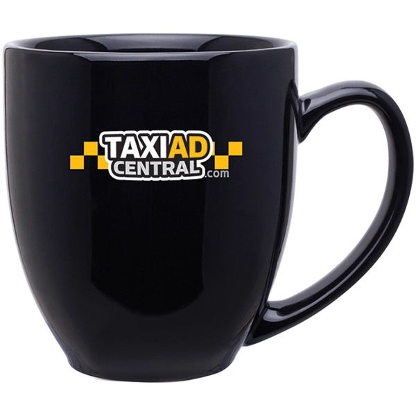 15 oz Bistro Ceramic Coffee Mug - 15 oz Bistro Ceramic Coffee Mug - Image 3 of 5