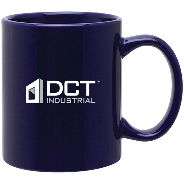 11 oz C-Handle Ceramic Coffee Mug - 11 oz C-Handle Ceramic Coffee Mug - Image 6 of 9