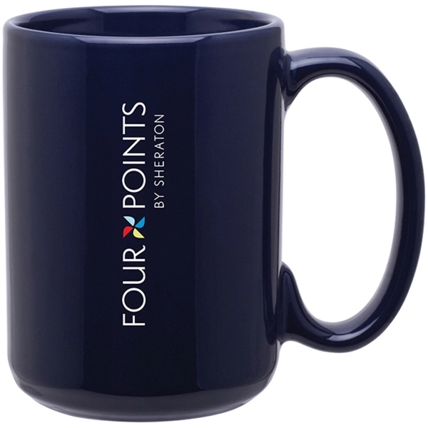 15 oz Grande Ceramic Coffee Mug - 15 oz Grande Ceramic Coffee Mug - Image 2 of 3
