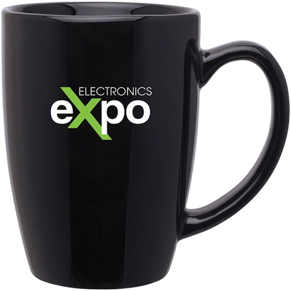 14 oz Contour Ceramic Coffee Mug - 14 oz Contour Ceramic Coffee Mug - Image 2 of 2