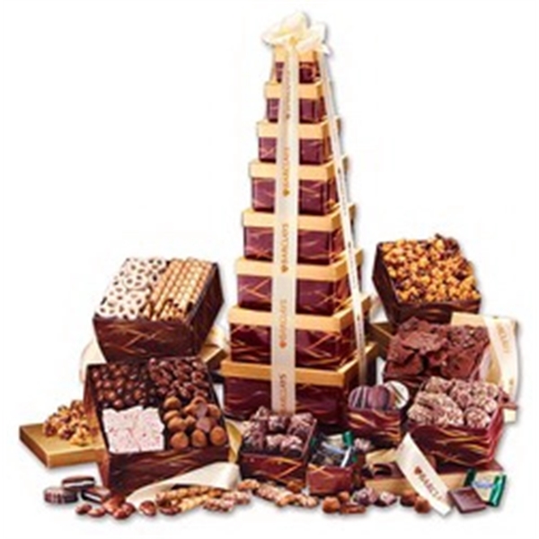 Giant Towering Heights Gift Tower