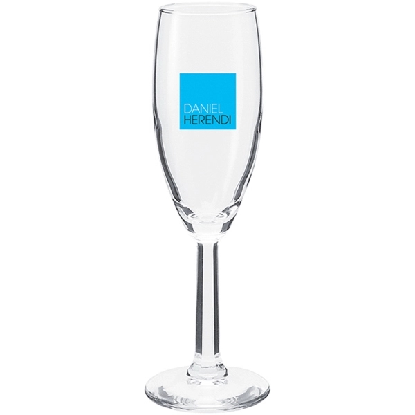 5.75 oz Napa Champagne Flute Glass - 5.75 oz Napa Champagne Flute Glass - Image 0 of 0