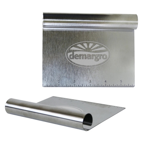 Custom Stainless Steel Dough Cutter & Kitchen Scraper