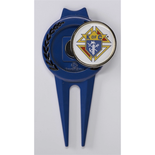 Color Divot Tool with Magnetic Ball Marker - Color Divot Tool with Magnetic Ball Marker - Image 0 of 1