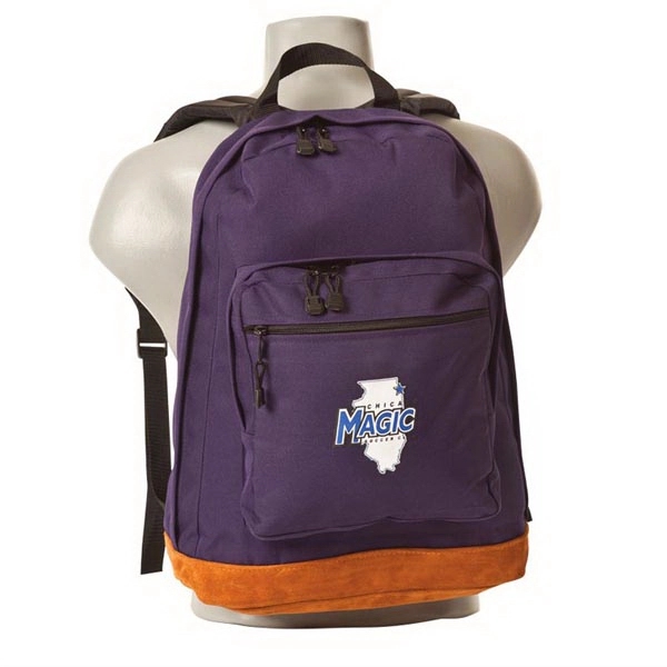 Bomber Suede Bottom Backpack - Bomber Suede Bottom Backpack - Image 0 of 2