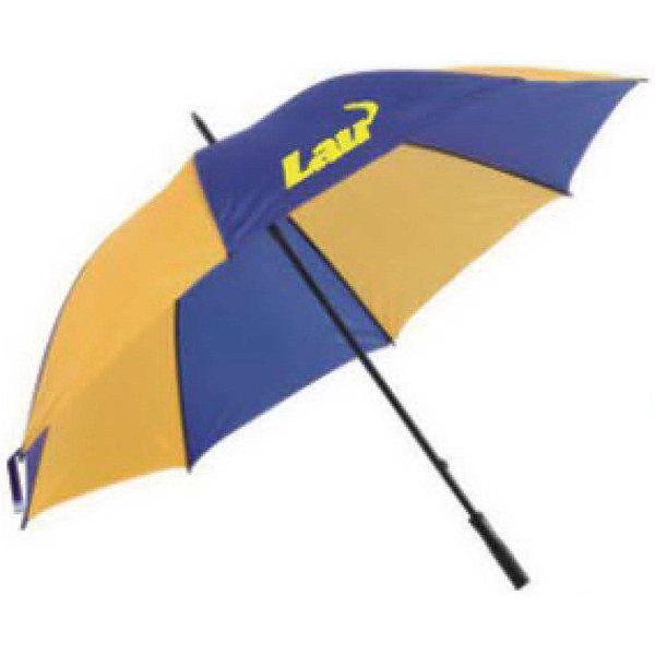 Golf umbrella, 2 Tone Blue/Yellow, 58" Arc - Golf umbrella, 2 Tone Blue/Yellow, 58" Arc - Image 1 of 1
