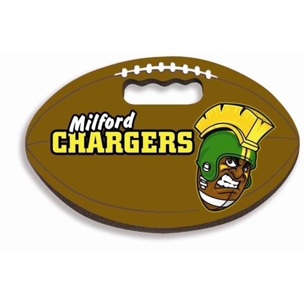 Football Shaped Foam Stadium Seat Cushion - USA Made! - Football Shaped Foam Stadium Seat Cushion - USA Made! - Image 0 of 1