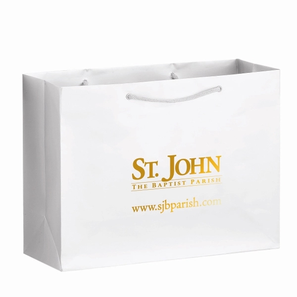 Gloss Laminated Euro Tote Bag - Foil Stamp - Gloss Laminated Euro Tote Bag - Foil Stamp - Image 5 of 15