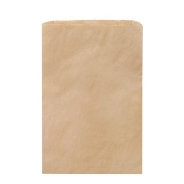 Kraft Paper Merchandise Bags - Flexo Ink - Kraft Paper Merchandise Bags - Flexo Ink - Image 1 of 4