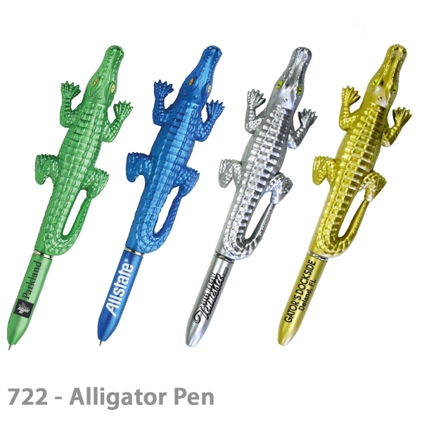Popular Alligator Crocodile Shape Ballpoint Custom Pens - Popular Alligator Crocodile Shape Ballpoint Custom Pens - Image 0 of 8