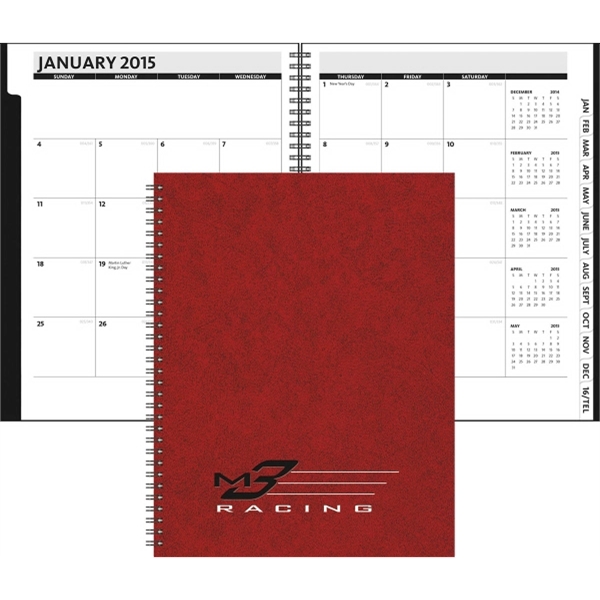 The Analyst Monthly Planner - 2-Part Leatherette