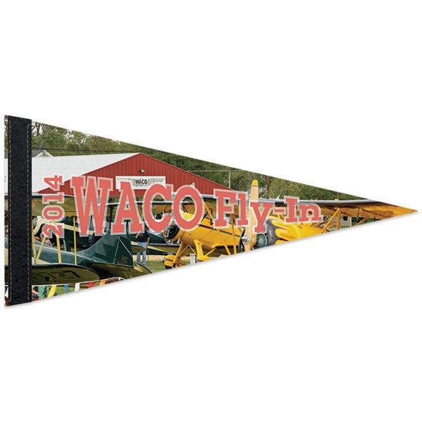 8" x 18" Premium Felt Pennant with Sewn Strip - 8" x 18" Premium Felt Pennant with Sewn Strip - Image 0 of 0
