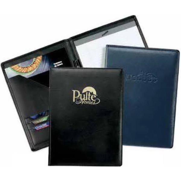 12.25" x 9.5" Black Milan Business Pad Folder - 12.25" x 9.5" Black Milan Business Pad Folder - Image 0 of 0