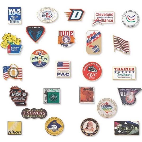 Hard Enamel Pin with Imprint - Hard Enamel Pin with Imprint - Image 0 of 0