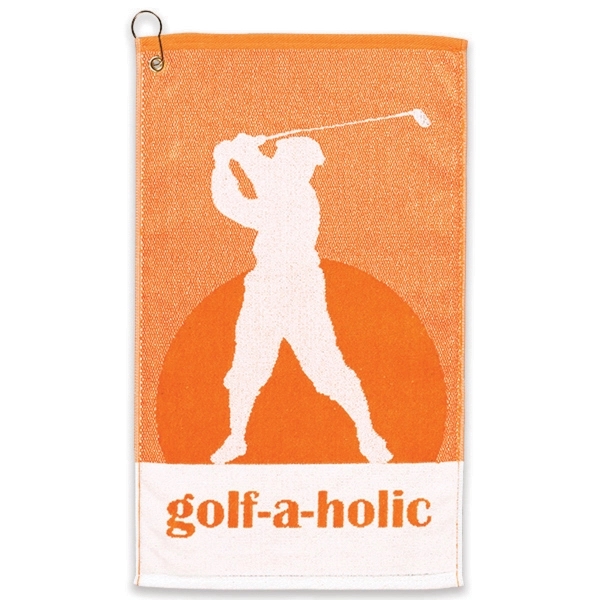 Jacquard Golf Towel 16" x 36"