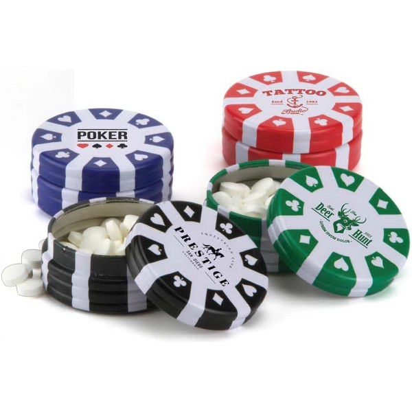 Poker Chip Container Plum Grove