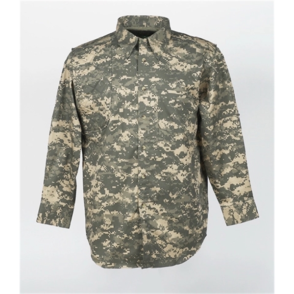 Digital Camouflage Hunting Shirt Long Sleeves - Digital Camouflage Hunting Shirt Long Sleeves - Image 0 of 0