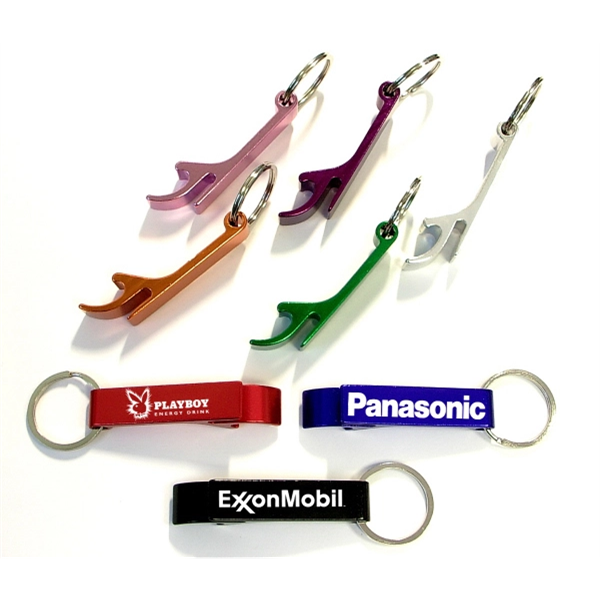 Deluxe aluminum can and bottle opener - Deluxe aluminum can and bottle opener - Image 0 of 10