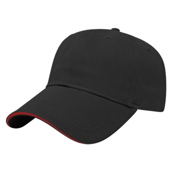 Structured Sandwich Visor Cap - Structured Sandwich Visor Cap - Image 5 of 5