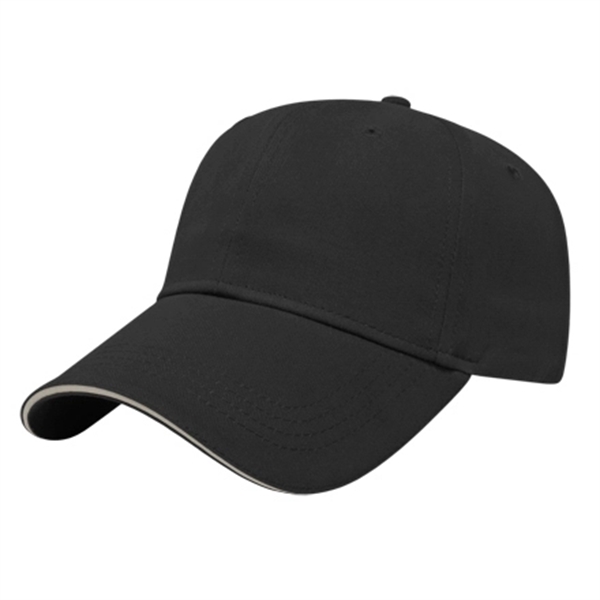 Structured Sandwich Visor Cap - Structured Sandwich Visor Cap - Image 2 of 5