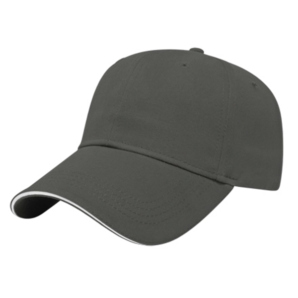 Structured Sandwich Visor Cap - Structured Sandwich Visor Cap - Image 3 of 5