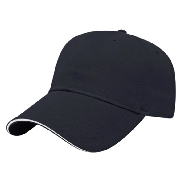 Structured Sandwich Visor Cap - Structured Sandwich Visor Cap - Image 4 of 5